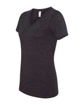 BELLA + CANVAS 6415 Charcoal Black Triblend — direct side