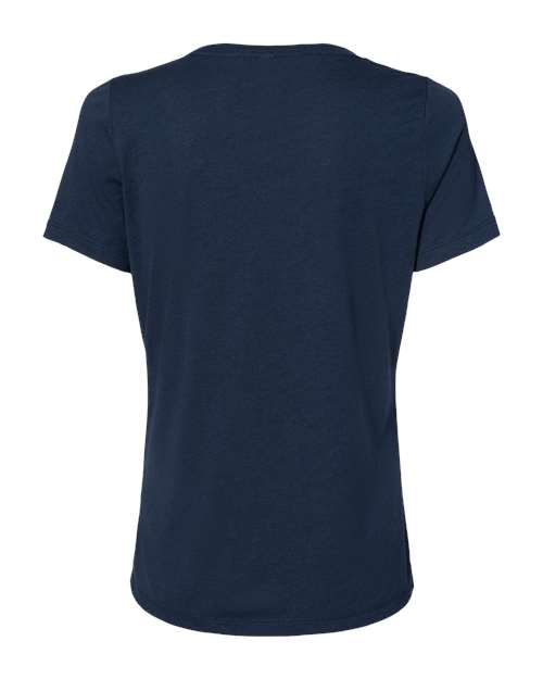 BELLA + CANVAS 6415 Solid Navy Triblend — back