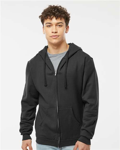 Tultex 331 Black — on model front