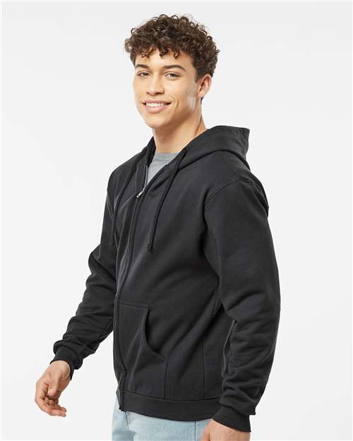 Tultex 331 Black — on model side