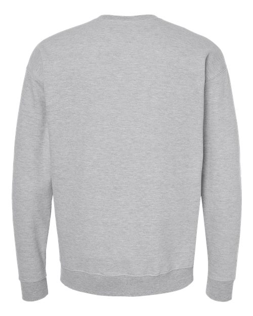 Tultex 340 Heather Grey — back