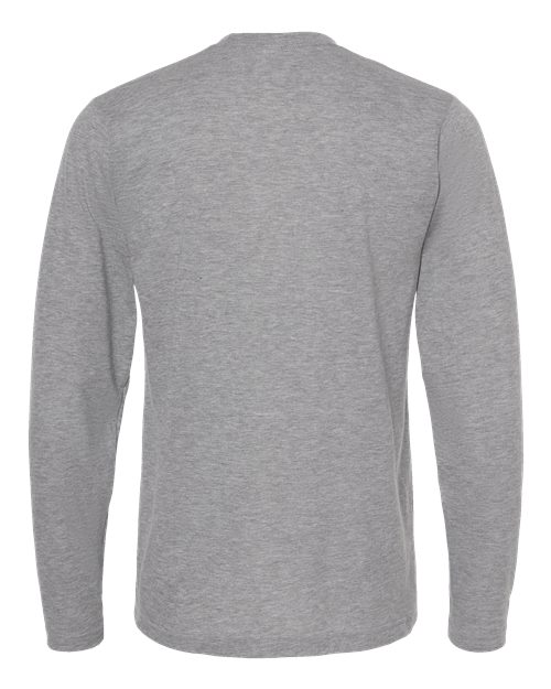 Tultex 242 Heather Grey — back
