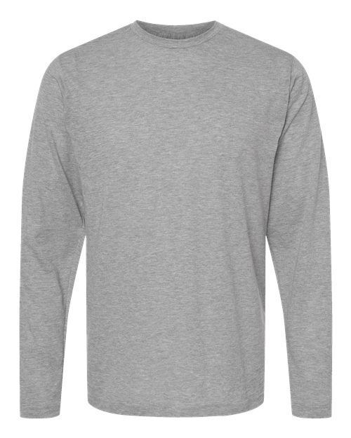 Tultex 242 Heather Grey — front