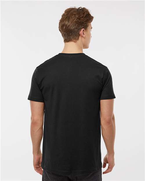 Tultex 202 Black — on model back