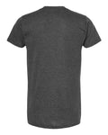 Tultex 202 Heather Charcoal — back