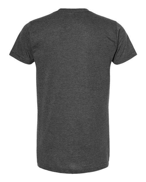 Tultex 202 Heather Charcoal — back