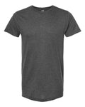 Tultex 202 Heather Charcoal — front