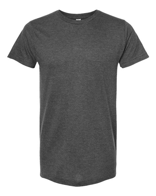 Tultex 202 Heather Charcoal — front