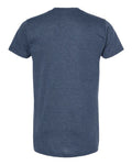 Tultex 202 Heather Denim — back