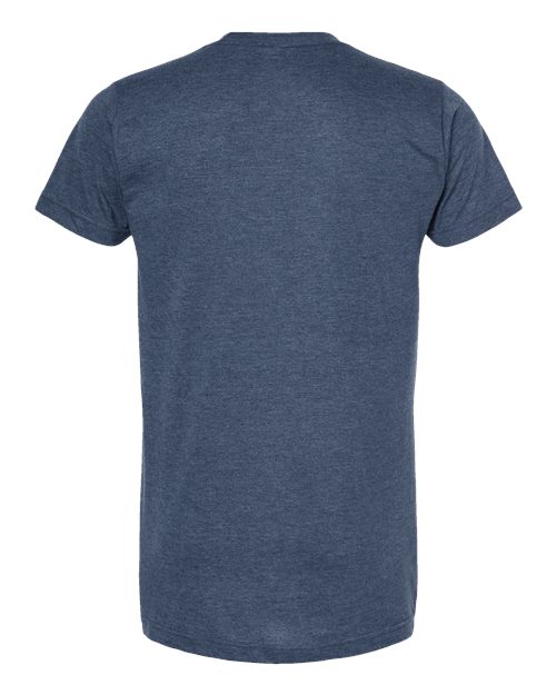 Tultex 202 Heather Denim — back