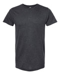 Tultex 202 Heather Graphite — front