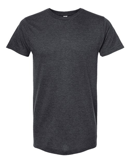 Tultex 202 Heather Graphite — front