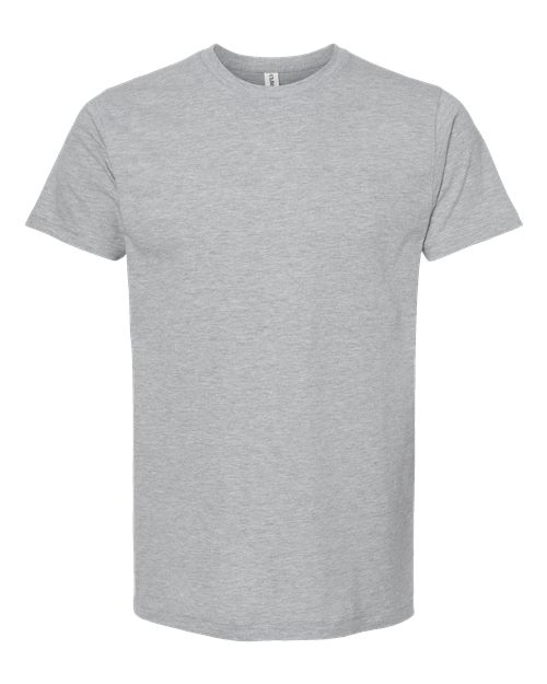 Tultex 202 Heather Grey — front