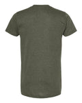 Tultex 202 Heather Military Green — back