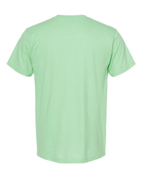 Tultex 202 Heather Neo Mint — back