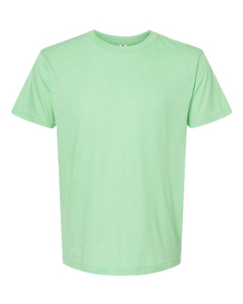 Tultex 202 Heather Neo Mint — front