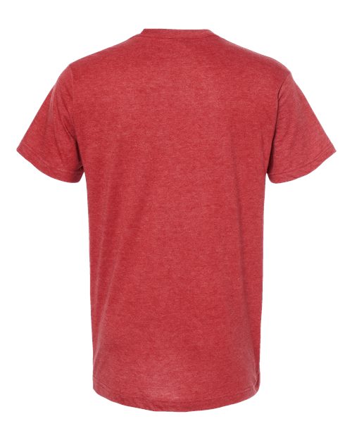 Tultex 202 Heather Red — back