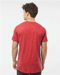 Tultex 202 Heather Red — on model back