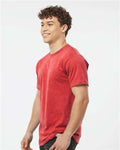 Tultex 202 Heather Red — on model side