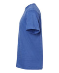 Tultex 202 Heather Royal — direct side