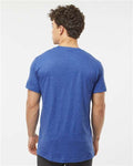 Tultex 202 Heather Royal — on model back