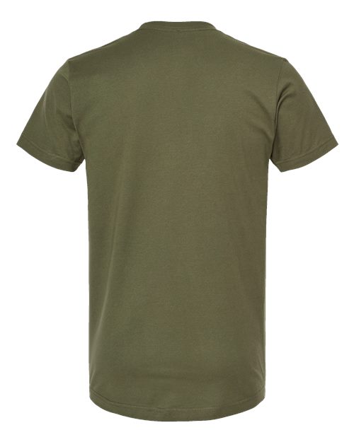 Tultex 202 Military Green — back