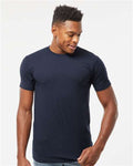 Tultex 202 Navy — on model front