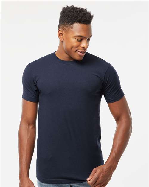 Tultex 202 Navy — on model front