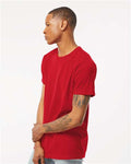 Tultex 202 Red — on model side