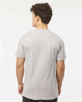 Tultex 202 Silver — on model back