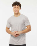 Tultex 202 Silver — on model front