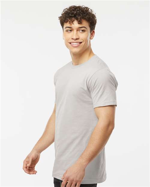 Tultex 202 Silver — on model side