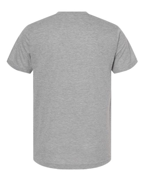 Tultex 207 Heather Grey — back