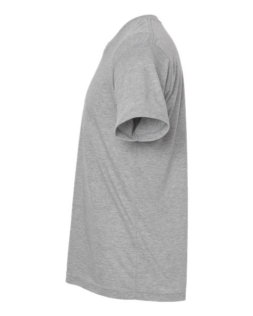 Tultex 207 Heather Grey — direct side