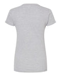 Tultex 213 Heather Grey — back