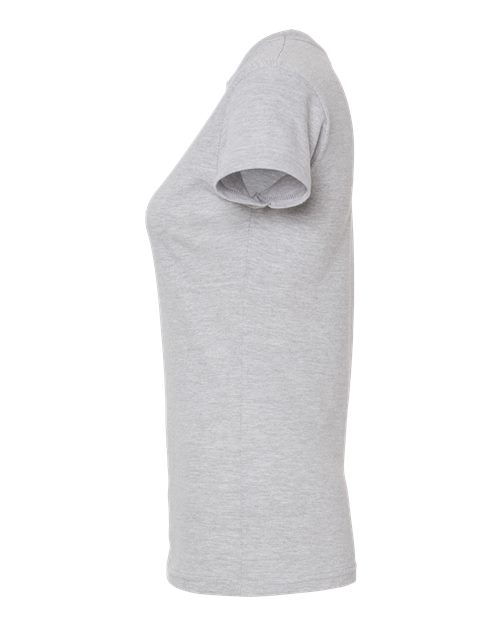 Tultex 213 Heather Grey — direct side