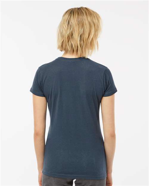 Tultex 213 Indigo — on model back
