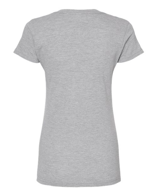 Tultex 214 Heather Grey — back