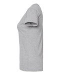 Tultex 214 Heather Grey — direct side