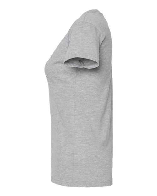 Tultex 214 Heather Grey — direct side