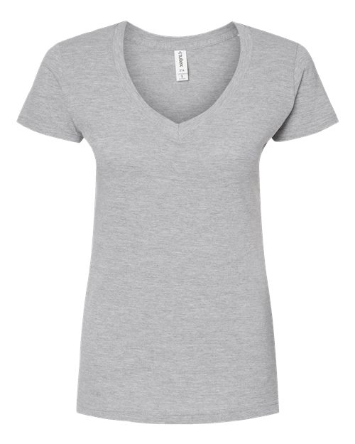 Tultex 214 Heather Grey — front