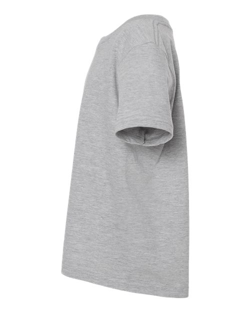 Tultex 235 Heather Grey — direct side