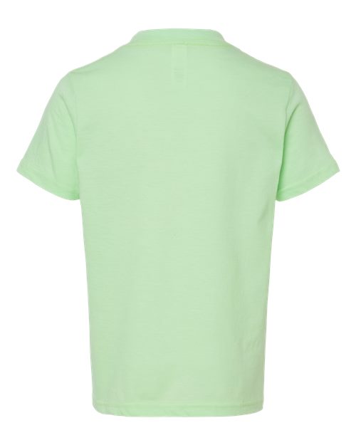 Tultex 235 Heather Neo Mint — back
