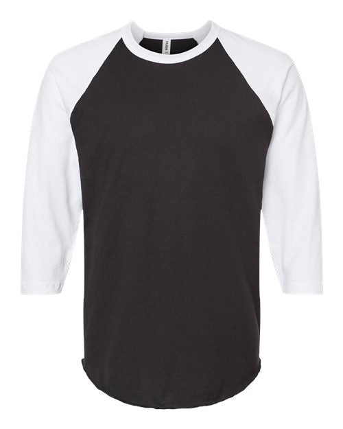 Tultex 245 Black/ White — front