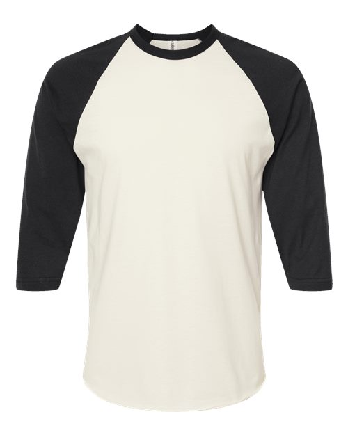 Tultex 245 Vintage White/ Black — front