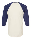 Tultex 245 Vintage White/ Inked India — back