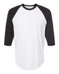 Tultex 245 White/ Black — front