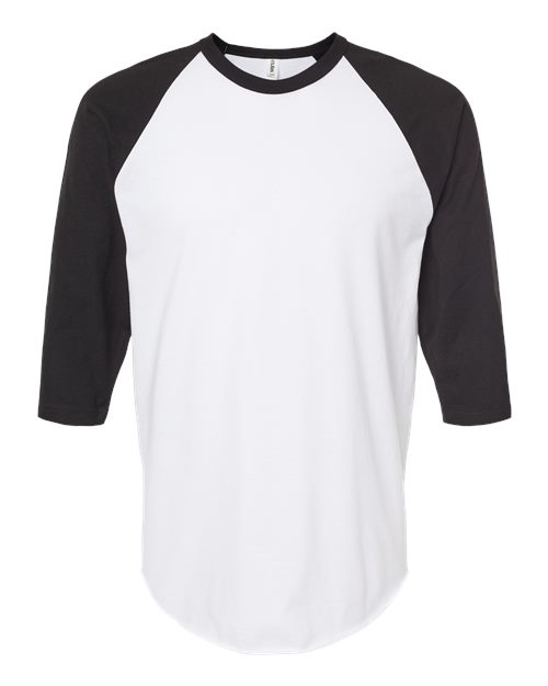 Tultex 245 White/ Black — front