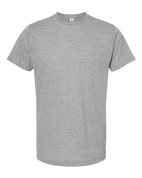Tultex 241 Heather Grey — front