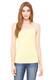 Bella + Canvas 1011 - Women's Baby Rib Spaghetti Strap Tank - Yellow